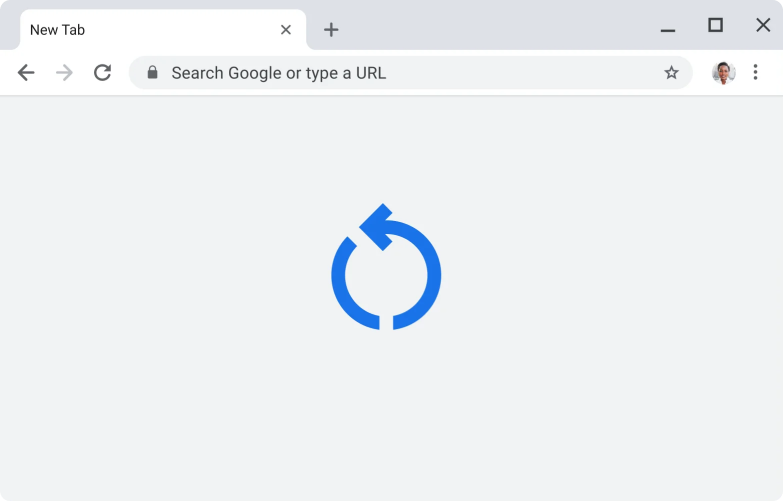 Updates Automatically Chrome UI with applying update icon
